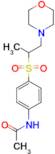 N-[4-(1-Morpholin-4-yl-propane-2-sulfonyl)-phenyl]-acetamide