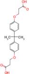 3-(4-{1-[4-(2-Carboxy-ethoxy)-phenyl]-1-methyl-ethyl}-phenoxy)-propionic acid