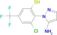 2-(5-Amino-pyrazol-1-yl)-3-chloro-5-trifluoromethyl-benzenethiol