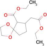 7-Ethoxycarbonylmethyl-1,4-dioxa-spiro[4.4]nonane-6-carboxylic acid ethyl ester