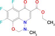 7,8,9-Trifluoro-3-methyl-6-oxo-2,3-dihydro-6H-1-oxa-3,3a-diaza-phenalene-5-carboxylic acid ethyl e…