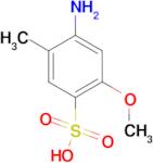 4-Amino-2-methoxy-5-methyl-benzenesulfonic acid