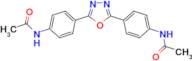 N-{4-[5-(4-Acetylamino-phenyl)-[1,3,4]oxadiazol-2-yl]-phenyl}-acetamide