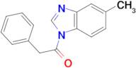 1-(5-Methyl-benzoimidazol-1-yl)-2-phenyl-ethanone