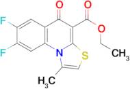 Ethyl 7,8-difluoro-1-methyl-5-oxo-5H-thiazolo[3,2-a]quinoline-4-carboxylate