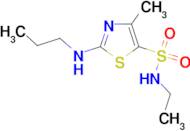 4-Methyl-2-propylamino-thiazole-5-sulfonic acid ethylamide