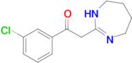 1-(3-Chloro-phenyl)-2-[1,3]diazepan-2-ylidene-ethanone