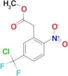 [5-(Chloro-difluoro-methyl)-2-nitro-phenyl]-acetic acid methyl ester