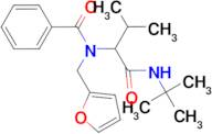 N-(1-tert-Butylcarbamoyl-2-methyl-propyl)-N-furan-2-ylmethyl-benzamide