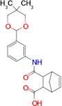 3-[3-(5,5-Dimethyl-[1,3]dioxan-2-yl)-phenylcarbamoyl]-bicyclo[2.2.1]hept-5-ene-2-carboxylic acid