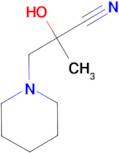 2-Hydroxy-2-methyl-3-piperidin-1-yl-propionitrile