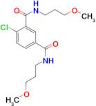 4-Chloro-N1,N3-bis-(3-methoxy-propyl)-isophthalamide