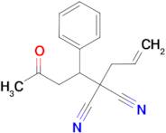 2-Allyl-2-(3-oxo-1-phenyl-butyl)-malononitrile