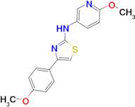 [4-(4-Methoxy-phenyl)-thiazol-2-yl]-(6-methoxy-pyridin-3-yl)-amine