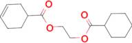 Cyclohex-3-enecarboxylic acid 2-cyclohexanecarbonyloxy-ethyl ester