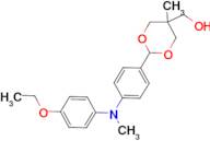 (2-{4-[(4-Ethoxy-phenyl)-methyl-amino]-phenyl}-5-methyl-[1,3]dioxan-5-yl)-methanol