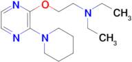 Diethyl-[2-(3-piperidin-1-yl-pyrazin-2-yloxy)-ethyl]-amine