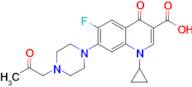 1-Cyclopropyl-6-fluoro-4-oxo-7-[4-(2-oxo-propyl)-piperazin-1-yl]-1,4-dihydro-quinoline-3-carboxyli…