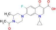 7-(4-Acetyl-3-methyl-piperazin-1-yl)-1-cyclopropyl-6-fluoro-4-oxo-1,4-dihydro-quinoline-3-carbox...