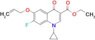 6-Allyloxy-1-cyclopropyl-7-fluoro-4-oxo-1,4-dihydro-quinoline-3-carboxylic acid ethyl ester