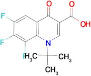 1-tert-Butyl-6,7,8-trifluoro-4-oxo-1,4-dihydro-quinoline-3-carboxylic acid