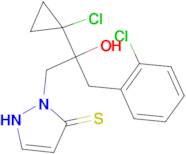 2-[2-(1-Chloro-cyclopropyl)-3-(2-chloro-phenyl)-2-hydroxy-propyl]-2,4-dihydro-pyrazole-3-thione