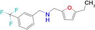 (5-Ethyl-furan-2-ylmethyl)-(3-trifluoromethyl-benzyl)-amine