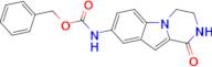 (1-Oxo-1,2,3,4-tetrahydro-pyrazino[1,2-a]indol-8-yl)-carbamic acid benzyl ester