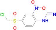 4-Chloromethanesulfonyl-2-nitro-phenyl-cyanamide