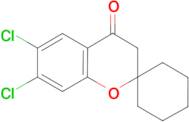 6,7-Dichloro-2,2-tetramethylene-chroman-4-one