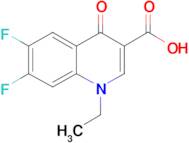 1-Ethyl-6,7-difluoro-4-oxo-1,4-dihydroquinoline-3-carboxylic acid