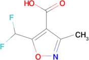 5-(difluoromethyl)-3-methylisoxazole-4-carboxylic acid