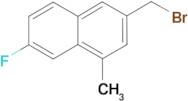 3-Bromomethyl-7-fluoro-1-methyl-naphthalene