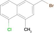 3-Bromomethyl-8-chloro-1-methyl-naphthalene