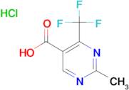 2-Methyl-4-trifluoromethyl-pyrimidine-5-carboxylic acid; hydrochloride