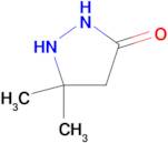 5,5-Dimethyl-pyrazolidin-3-one