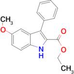 5-Methoxy-3-phenyl-1H-indole-2-carboxylic acid ethyl ester