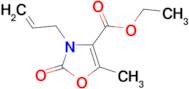 3-Allyl-5-methyl-2-oxo-2,3-dihydro-oxazole-4-carboxylic acid ethyl ester