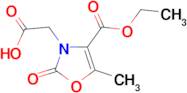 3-Carboxymethyl-5-methyl-2-oxo-2,3-dihydro-oxazole-4-carboxylic acid ethyl ester