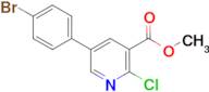 Methyl 2-chloro-5-(4-bromophenyl)nicotinate