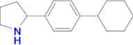 2-(4-Cyclohexyl-phenyl)-pyrrolidine