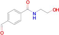 4-Formyl-N-(2-hydroxy-ethyl)-benzamide