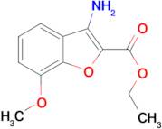 ETHYL 3-AMINO-7-METHOXY-1-BENZOFURAN-2-CARBOXYLATE