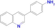 4-Quinolin-3-yl-phenylamine