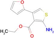 2-Amino-4-furan-2-yl-thiophene-3-carboxylic acid ethyl ester