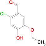 2-Chloro-5-ethoxy-4-hydroxy-benzaldehyde