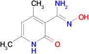 2,N-Dihydroxy-4,6-dimethyl-nicotinamidine