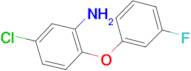 5-Chloro-2-(3-fluoro-phenoxy)-phenylamine