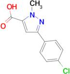 3-(4-Chlorophenyl)-1-methyl-1H-pyrazole-5-carboxylic acid