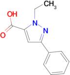 1-Ethyl-3-phenyl-1H-pyrazole-5-carboxylic acid